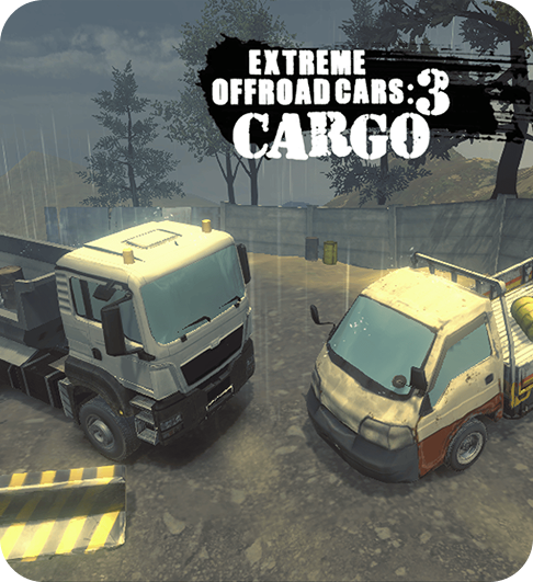 Forest scene with characters